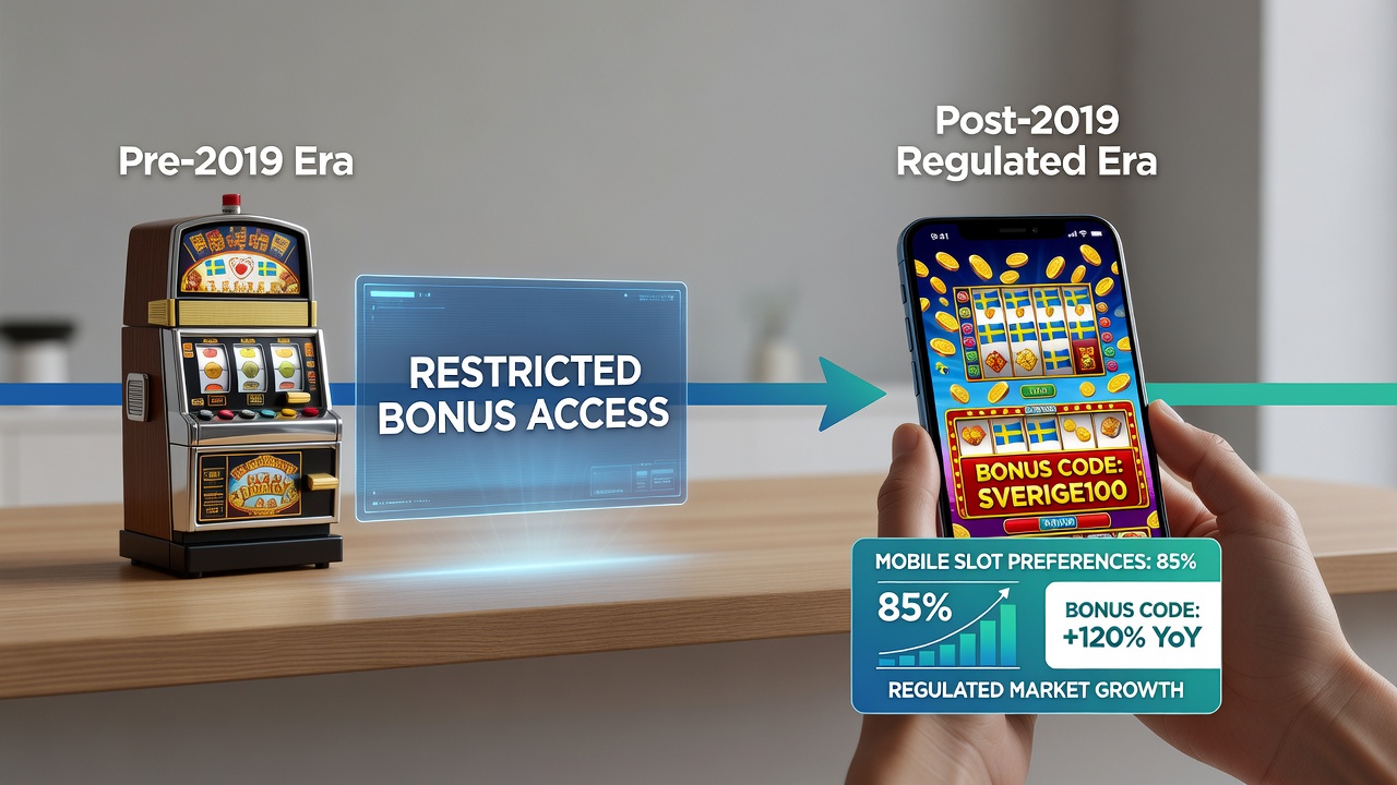Mobile phone screen displaying active bonus code redemption for a slot game in the Swedish market